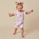 Ice Creams Organic Snuggle Overall Shorts - Thumbnail 1