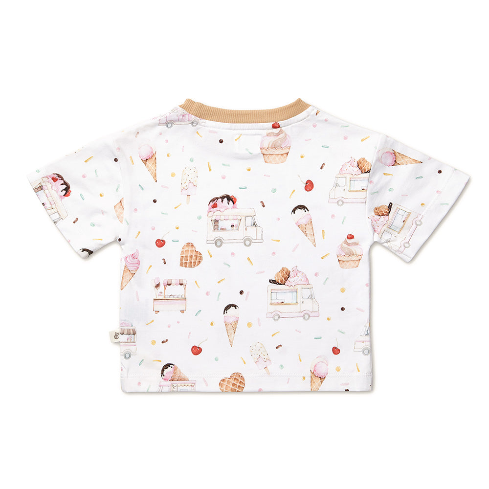 Ice Creams Organic Oversized Tee - View 11
