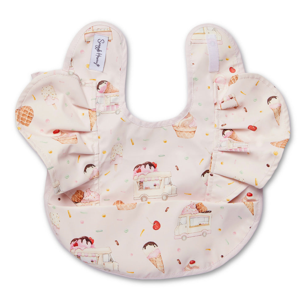 Ice Creams Frill Snuggle Bib - View 2
