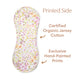 Isla Organic Cotton Burp Cloth - Thumbnail 6