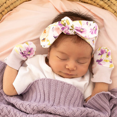 Isla Organic Cotton Mittens | Snuggle Hunny
