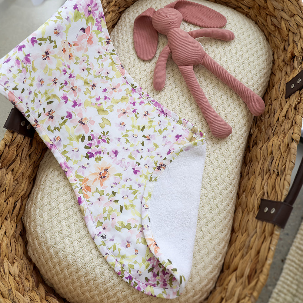 Isla Organic Cotton Burp Cloth - View 3