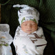 Safari Organic Jersey Wrap & Beanie Set - Thumbnail 8