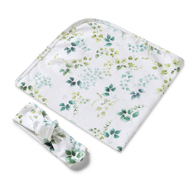 Eden Organic Jersey Wrap & Topknot Set | Snuggle Hunny