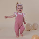 Jewel Pink Organic Joey Overalls - Thumbnail 5