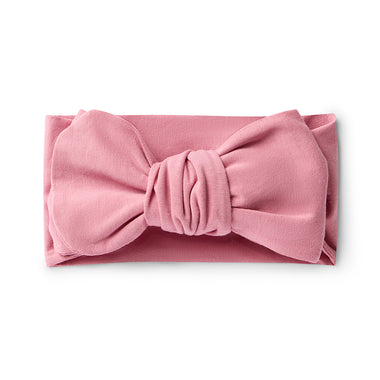 Jewel Pink Organic Oversized Bow | Snuggle Hunny