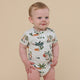 Jungle Short Sleeve Organic Bodysuit - Thumbnail 2