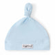 Baby Blue Organic Knotted Beanie - Thumbnail 2