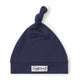 Navy Organic Knotted Beanie - Thumbnail 2