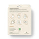 Large Organic Muslin Wraps 3 Pack - Camille/Milk/Fairytale - Thumbnail 3