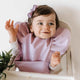 Lavender Frill Snuggle Bib - Thumbnail 1