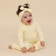 Lemon Sorbet Organic Snugglesuit Convertible Romper - Thumbnail 4