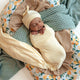 Lemon Sorbet Organic Jersey Wrap & Beanie Set - Thumbnail 2