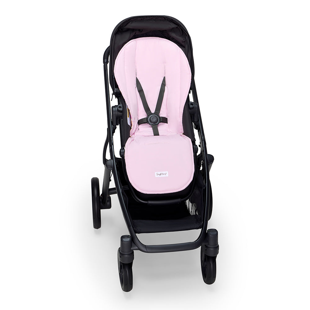 Blushing Beauty Universal Organic Pram Liner - View 9