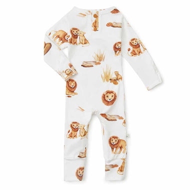 Lion Organic Growsuit-Snuggle Hunny