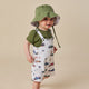 Little Racers Organic Snuggle Overall Shorts - Thumbnail 7