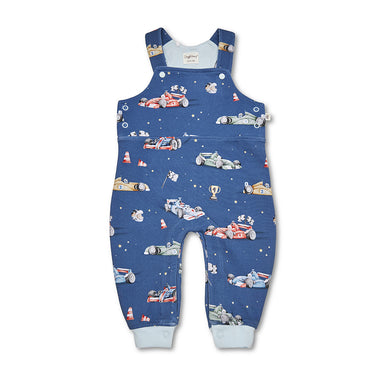 Little Racers Organic Snuggle Overalls | Snuggle Hunny