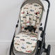 Bundle - Little Racers Pram Liner & Strap Cover Set - Thumbnail 2