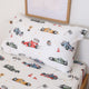 Little Racers Organic Cotton Single Pillowcase - Thumbnail 1
