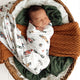 Little Racers Organic Jersey Wrap & Beanie Set - Thumbnail 4