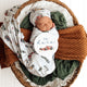 Little Racers Organic Jersey Wrap & Beanie Set - Thumbnail 6