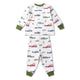 Little Racers Organic Kids Long Sleeve PJ Set - Thumbnail 9