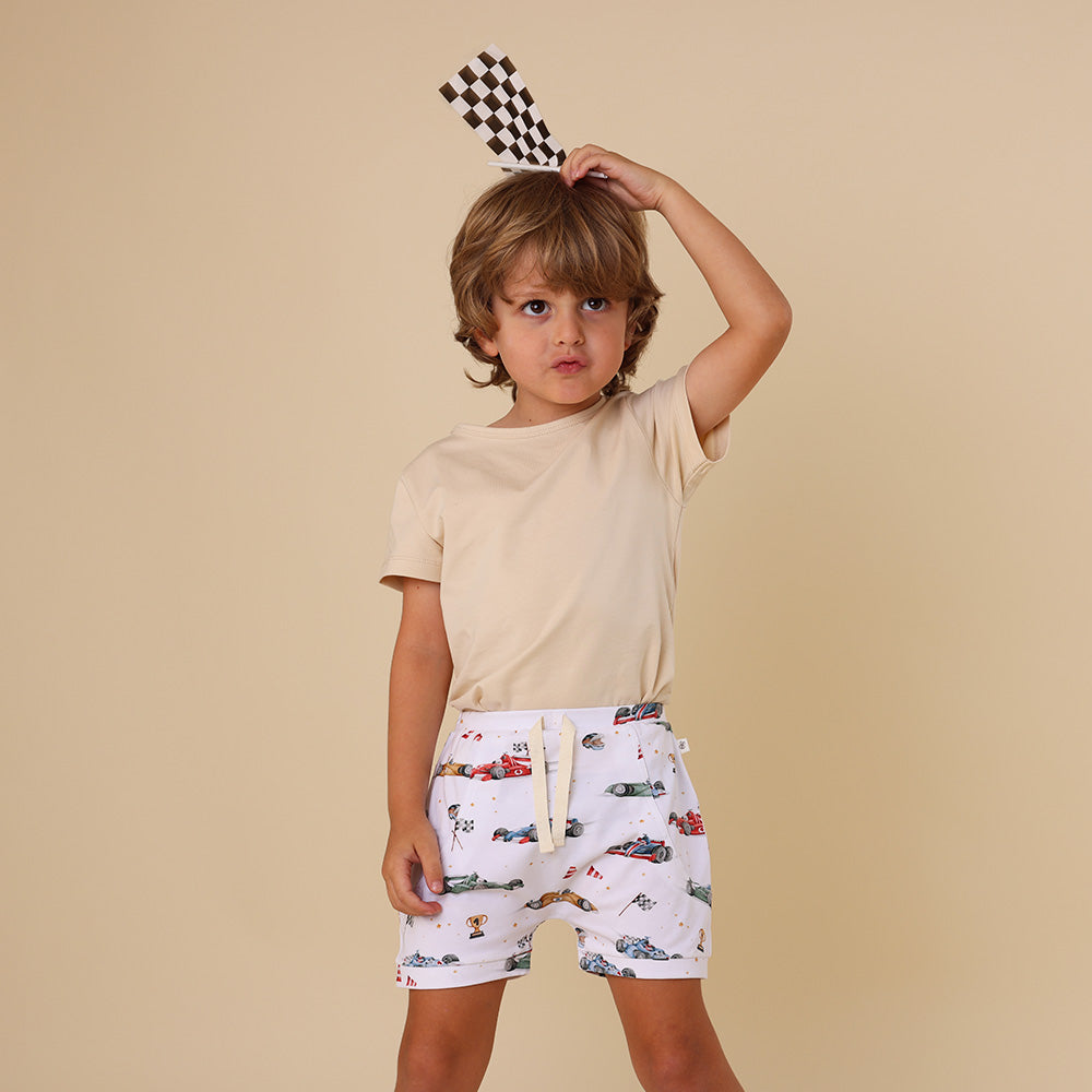 Little Racers Organic Shorts - View 8