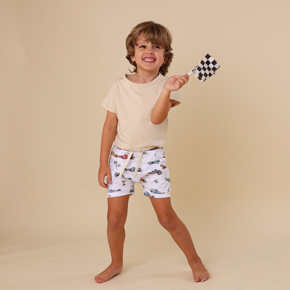 Little Racers Organic Shorts - View 6