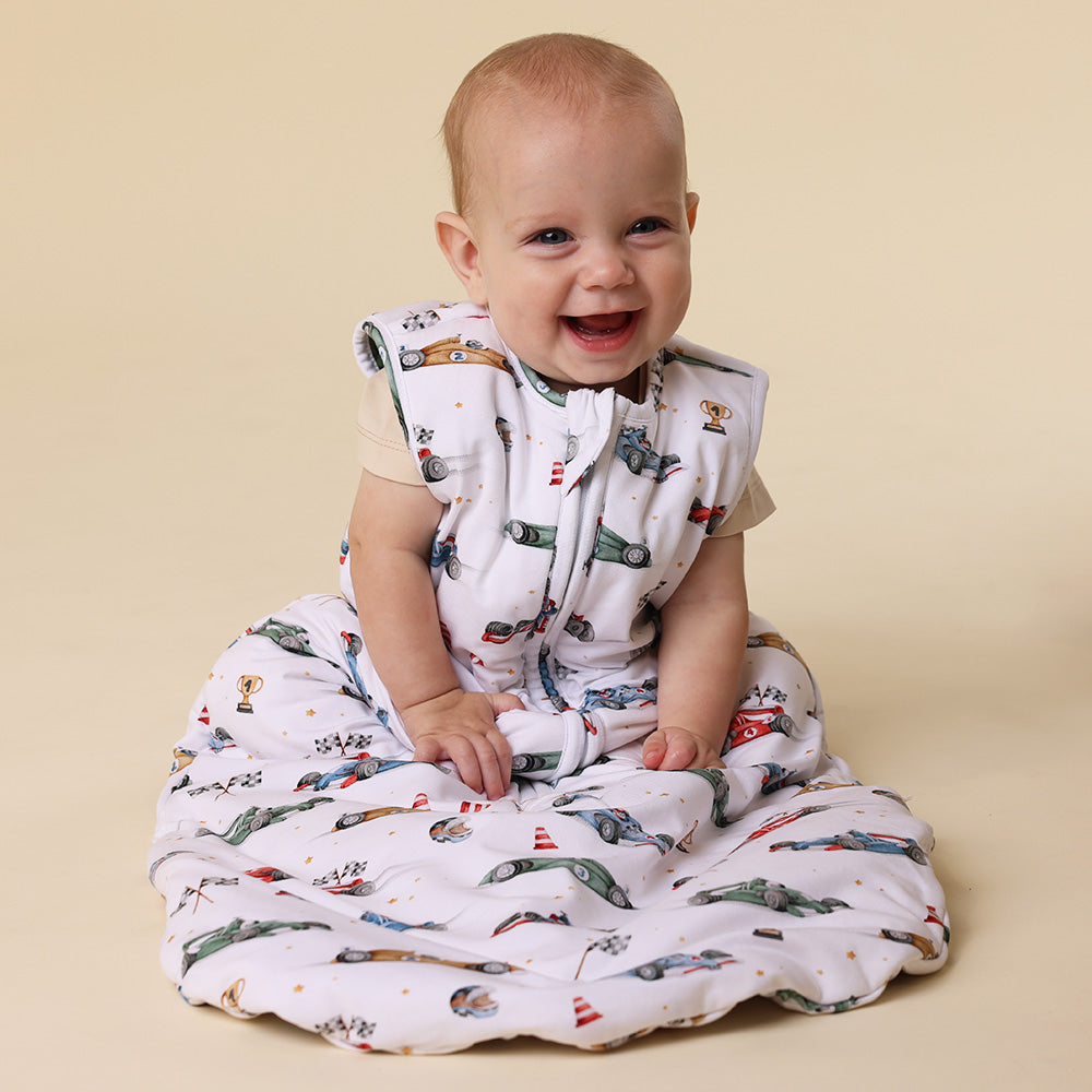 Little Racers Organic Sleeping Bag 2.5 TOG - View 3