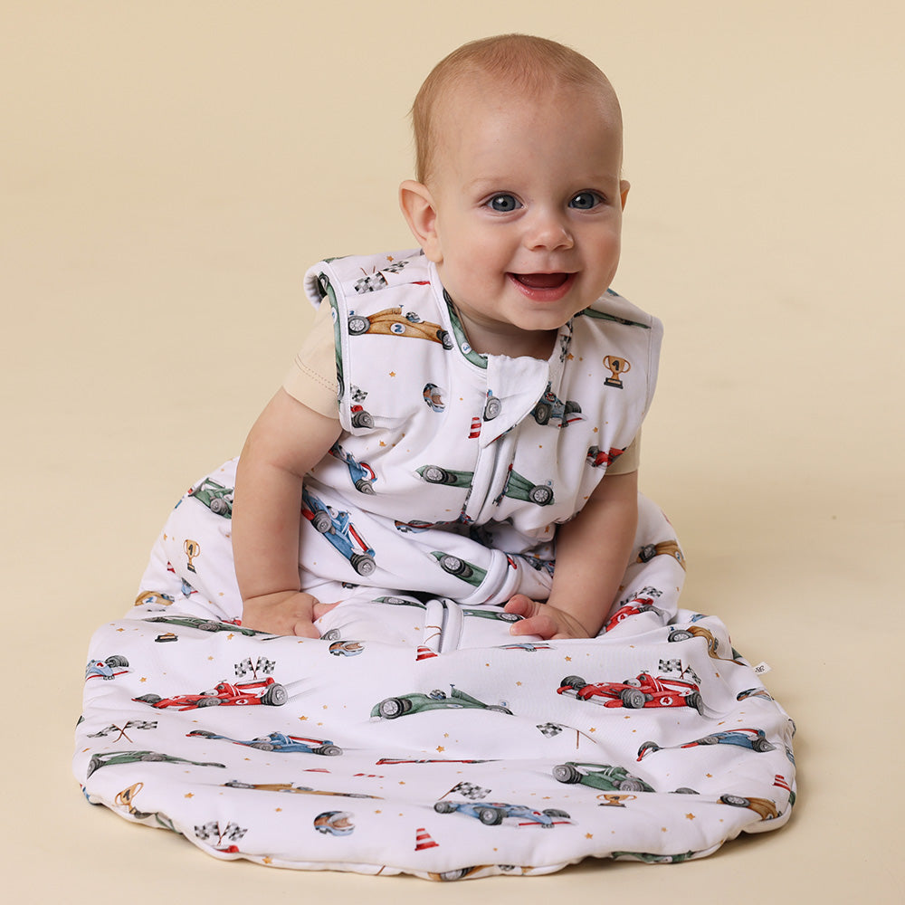 Little Racers Organic Sleeping Bag 2.5 TOG - View 5