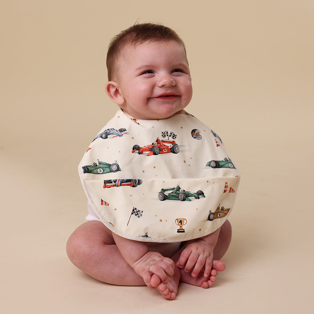 Little Racers Snuggle Bib - View 3