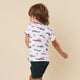 Little Racers Organic Short Sleeve Top - Thumbnail 4