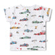 Little Racers Organic Short Sleeve Top - Thumbnail 2