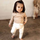 Pebble Long Sleeve Organic Bodysuit - Thumbnail 3