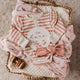 Rose Stripe Long Sleeve Organic Bodysuit - Thumbnail 9