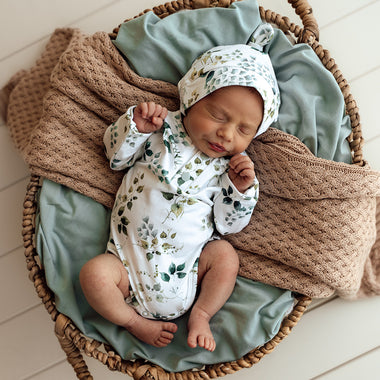 Eden Long Sleeve Organic Bodysuit | Snuggle Hunny