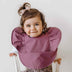 Mauve Frill Snuggle Bib-Snuggle Hunny