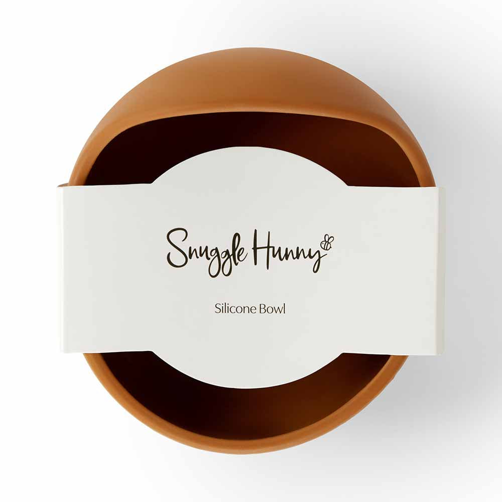 Silicone Suction Bowl Chestnut - View 3