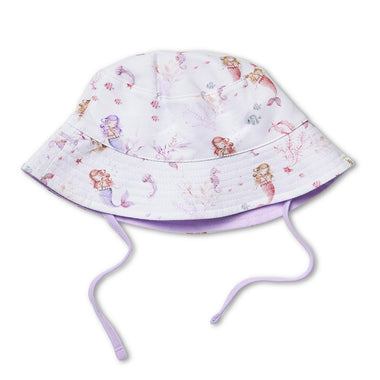 Mermaid Reversible Cotton Bucket Hat | Snuggle Hunny