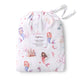 Mermaid Organic Fitted Cot Sheet - Thumbnail 5