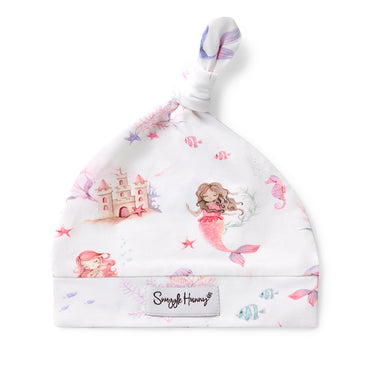 Mermaid Organic Knotted Beanie | Snuggle Hunny