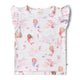 Mermaid Organic T-Shirt with Frill - Thumbnail 2
