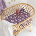 Midnight Swan Organic Bassinet Sheet / Change Pad Cover | Snuggle Hunny
