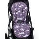 Bundle - Midnight Swan Pram Liner & Strap Cover Set - Thumbnail 3