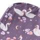 Midnight Swan Organic Jersey Wrap & Topknot Set - Thumbnail 8