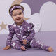 Midnight Swan Organic Snugglesuit Convertible Romper with Frill - Thumbnail 11