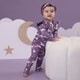 Midnight Swan Organic Snugglesuit Convertible Romper with Frill - Thumbnail 3
