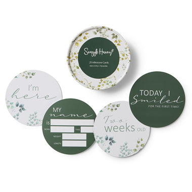 Eden & Olive Reversible Milestone Cards | Snuggle Hunny
