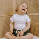 Milk Short Sleeve Organic Bodysuit - Thumbnail 5