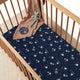 Milky Way Organic Fitted Cot Sheet - Thumbnail 1